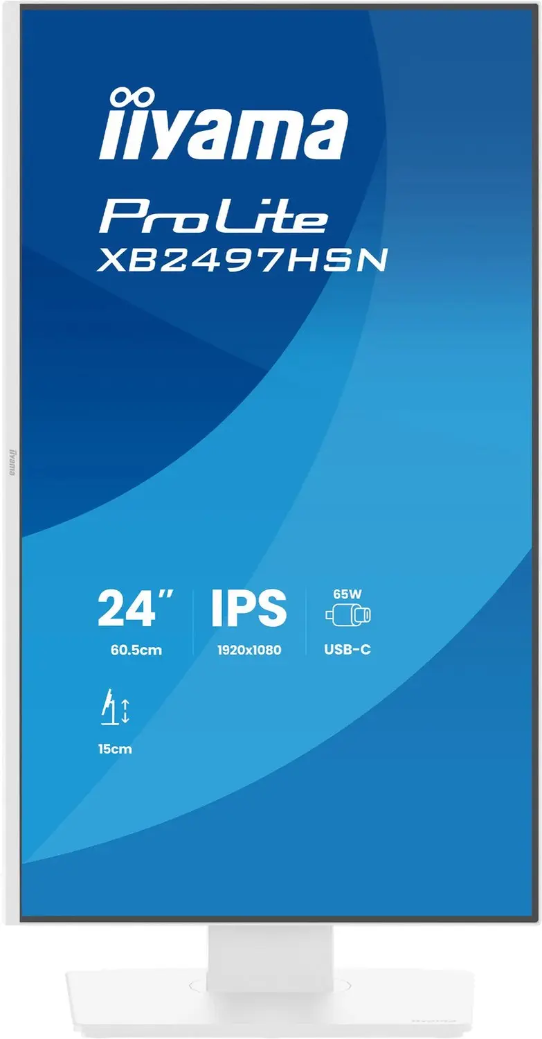 iiyama ProLite XB2497HSN-W1 Monitor - Wit - afbeelding 5 van 6