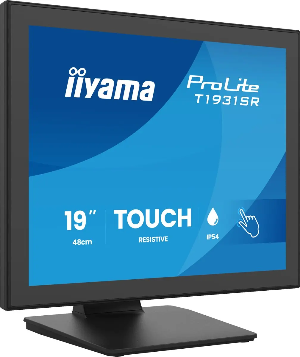 iiyama ProLite T1931SR-B2S Touchscreen Monitor - Zwart - afbeelding 5 van 6