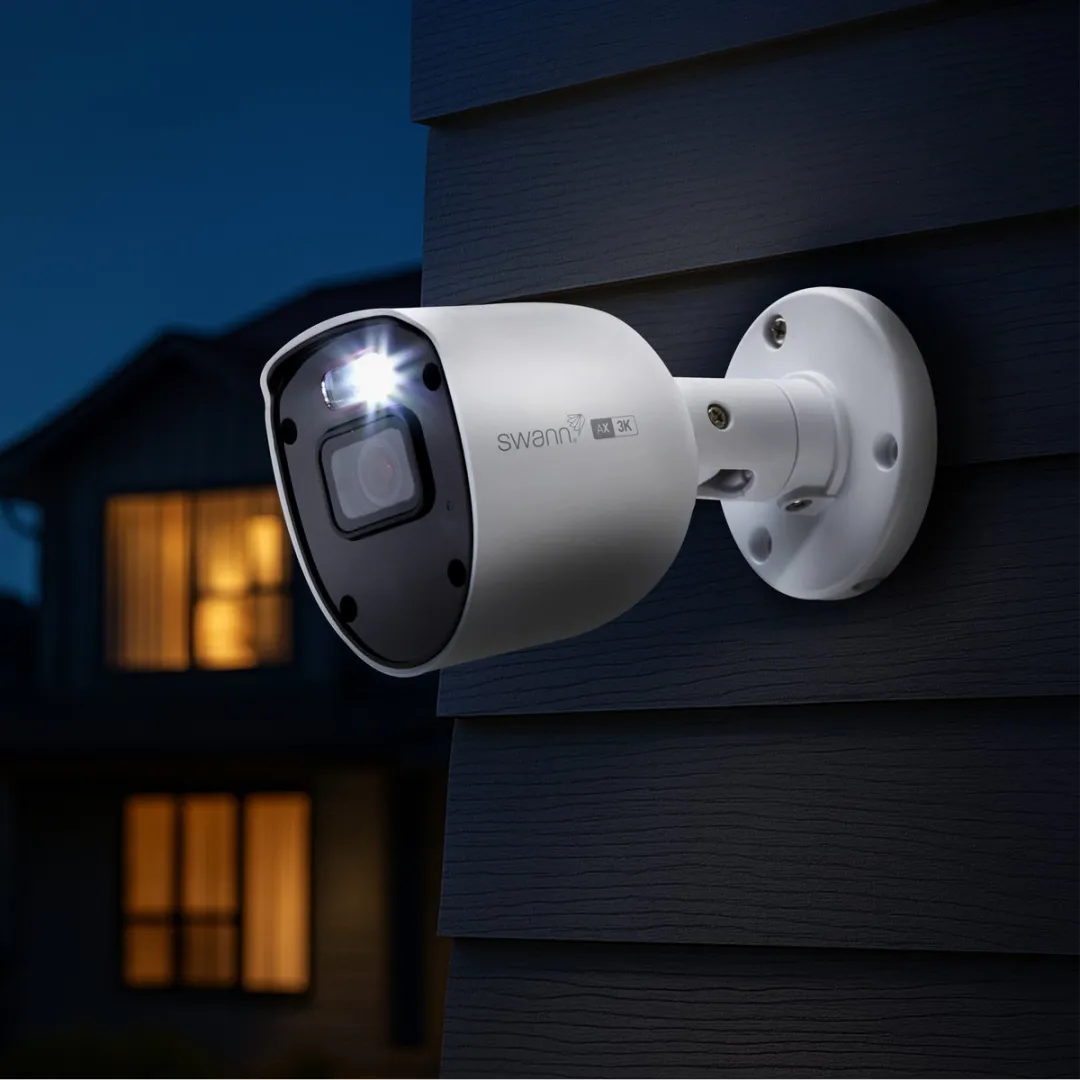 Swann AdvancedX SWNVK‑8ADVX5MP4B‑EU NVR - 4x 5MP Spotlight IP Camera's 1TB