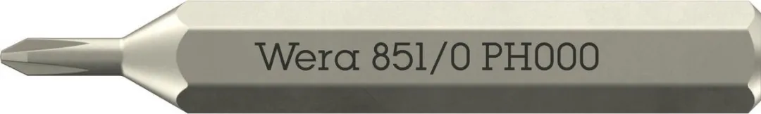 Wera 851/0 Micro PH 000 Bit - 30mm
