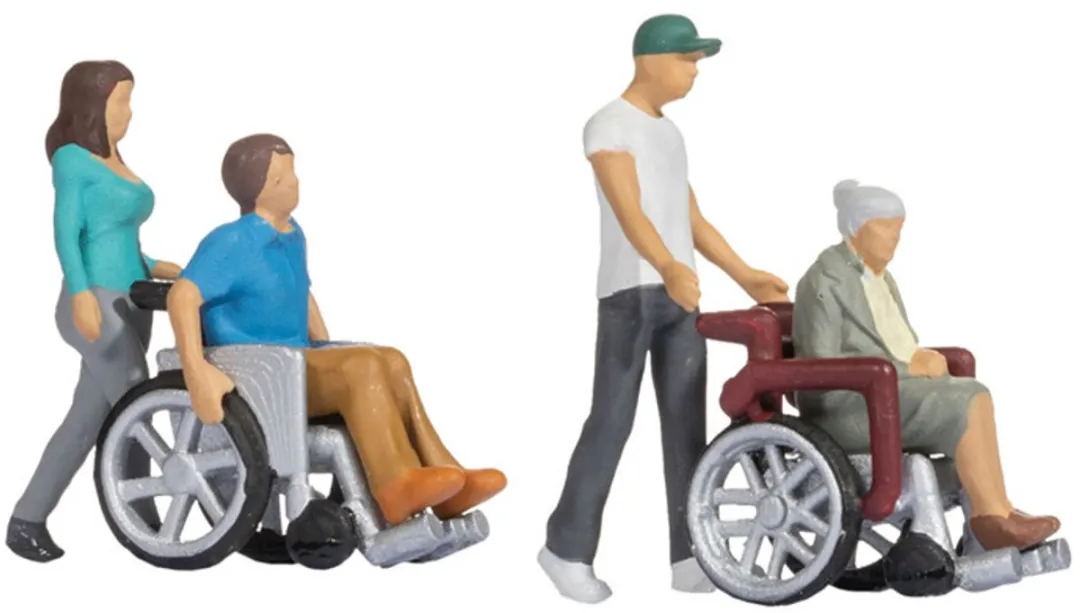 Noch Rolstoel Begeleiding Figuur