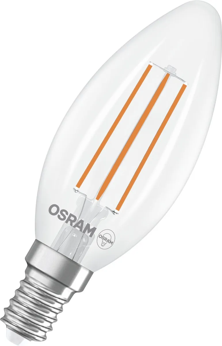 Osram Energy Class LED Kaarslamp E14 3,8W 806lm Koelwit