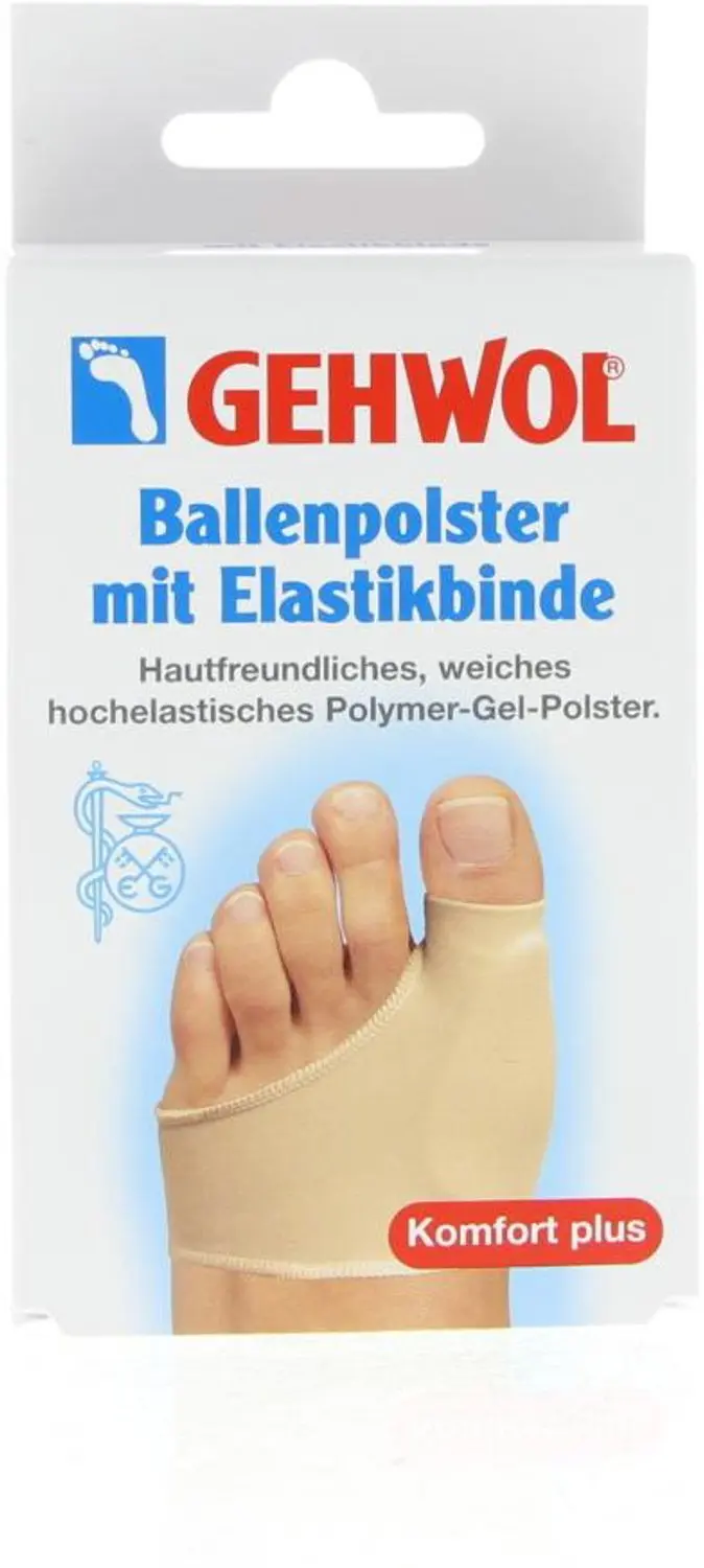 Gehwol Anti Druk Knobbelkussen G in Elastische Bandage