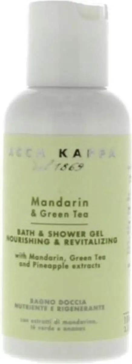 Acca Kappa Mandarin & Green Tea Douche- & Badgel 100ml