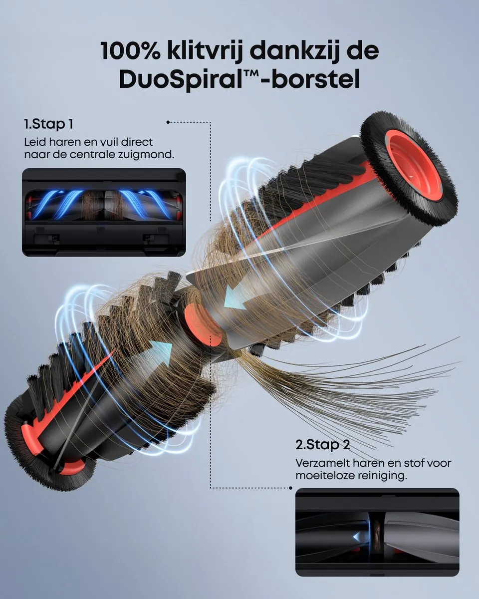 Eufy Omni C28 Robotstofzuiger & Dweil - 15.000 Pa - Zwart