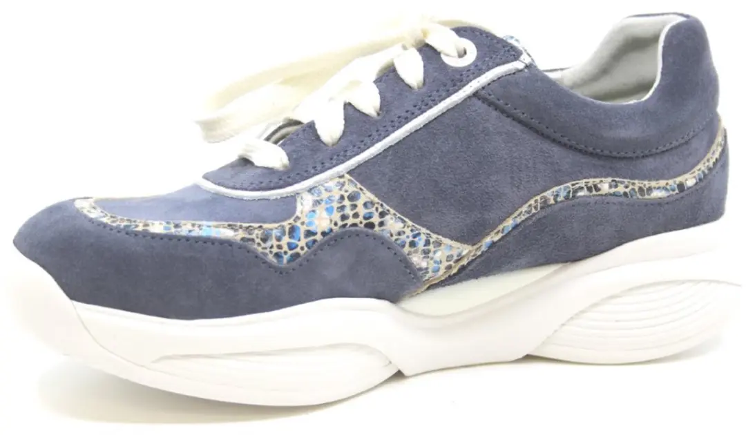 Xsensible SWX11 Denim Fantasy HX Sneakers - Jeansblauw - afbeelding 2 van 6