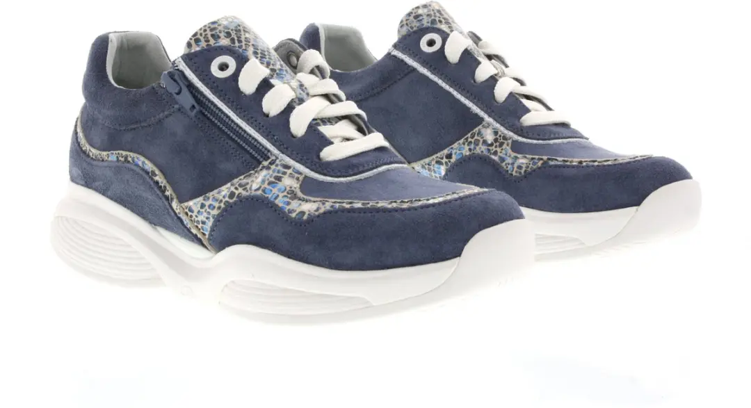 Xsensible SWX11 Denim Fantasy HX Sneakers - Jeansblauw - afbeelding 5 van 6