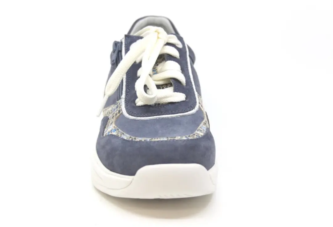 Xsensible SWX11 Denim Fantasy HX Sneakers - Jeansblauw - afbeelding 4 van 6
