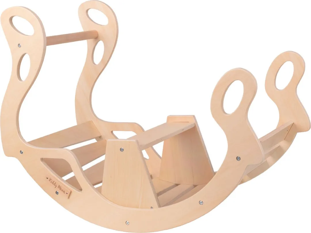 KiddyMoon Montessori Klimboog 419597 - Natuurlijk