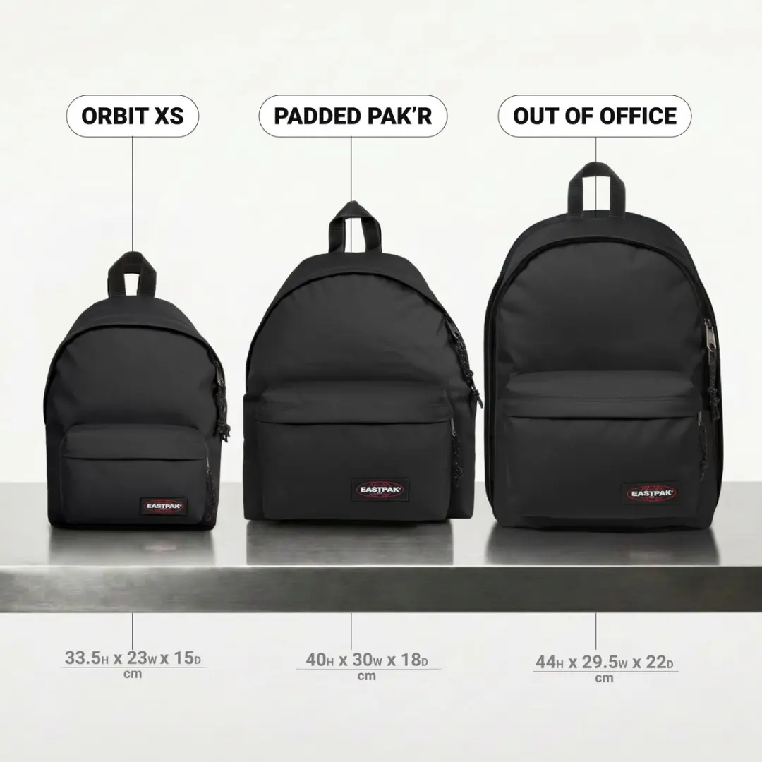 Eastpak Orbit 10 Rugzak 10L - Satinfied Black - afbeelding 2 van 6