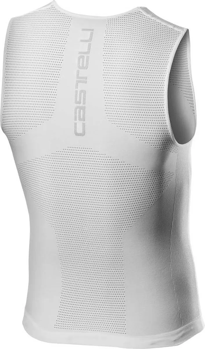 Castelli Core Seamless Mouwloos Ondershirt Wit - 2XL - afbeelding 4 van 6