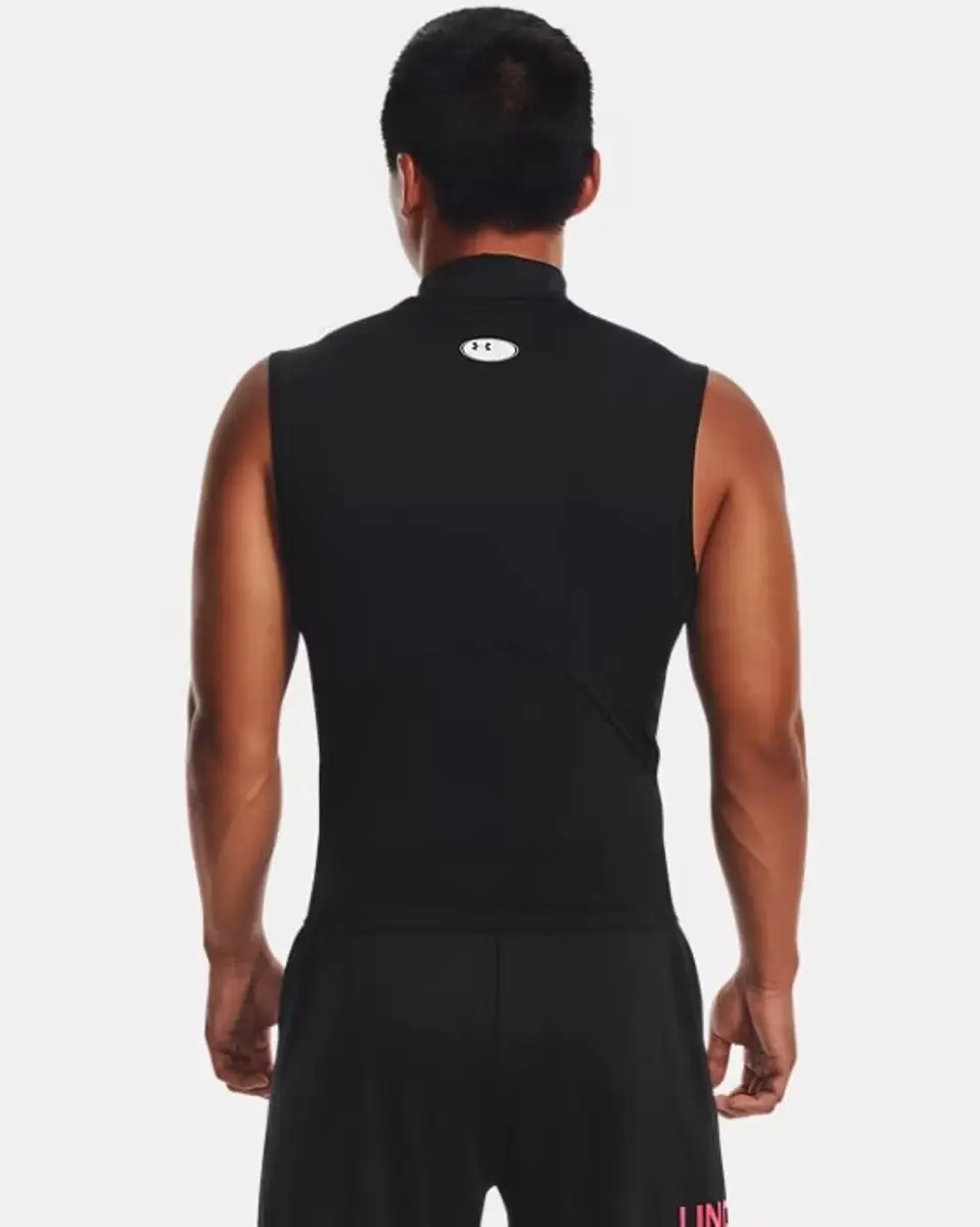 Under Armour T-shirt Ua Hg Armour Comp Mock Sl - afbeelding 5 van 6