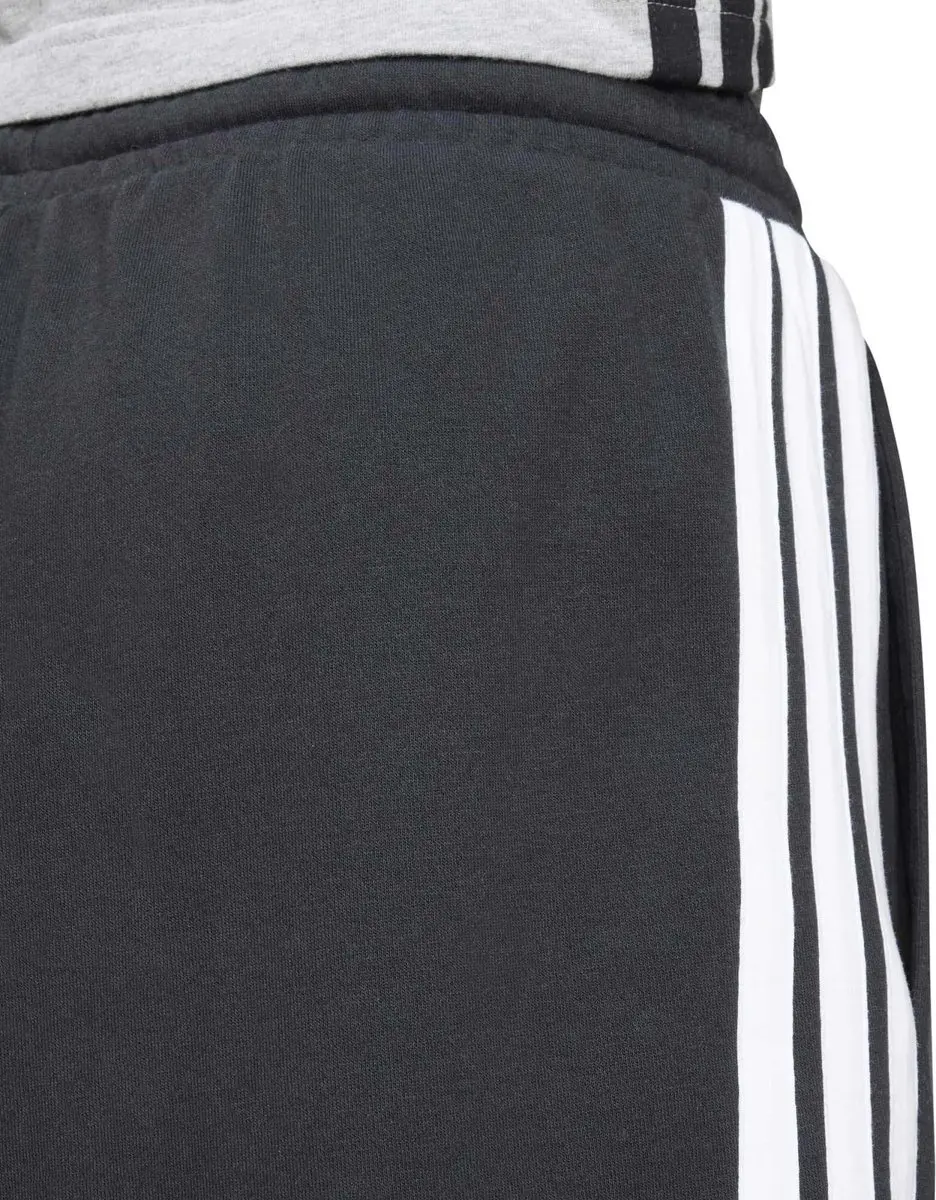adidas Essentials 3-Stripes French Terry Korte Broek - Zwart - afbeelding 5 van 6