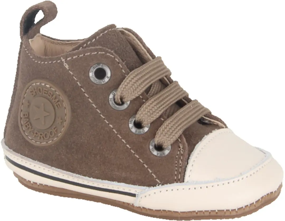 Shoesme BP26W022-D jongens babyschoenen maat 21 beige