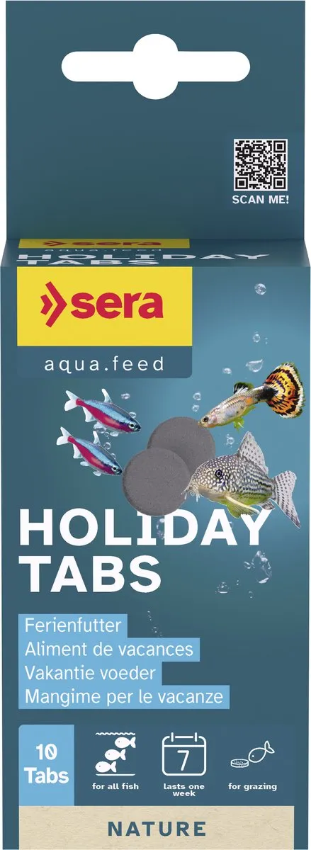 Sera Holiday Aquariumtabletten 10ml