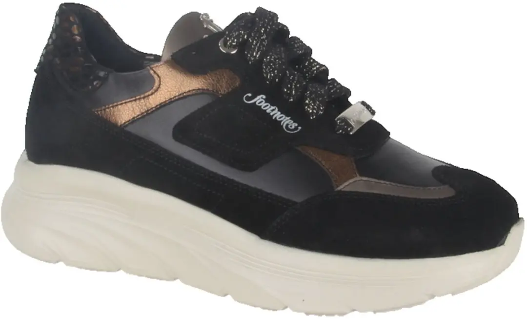 Footnotes 16.003-1011 H dames sneakers maat 38 zwart