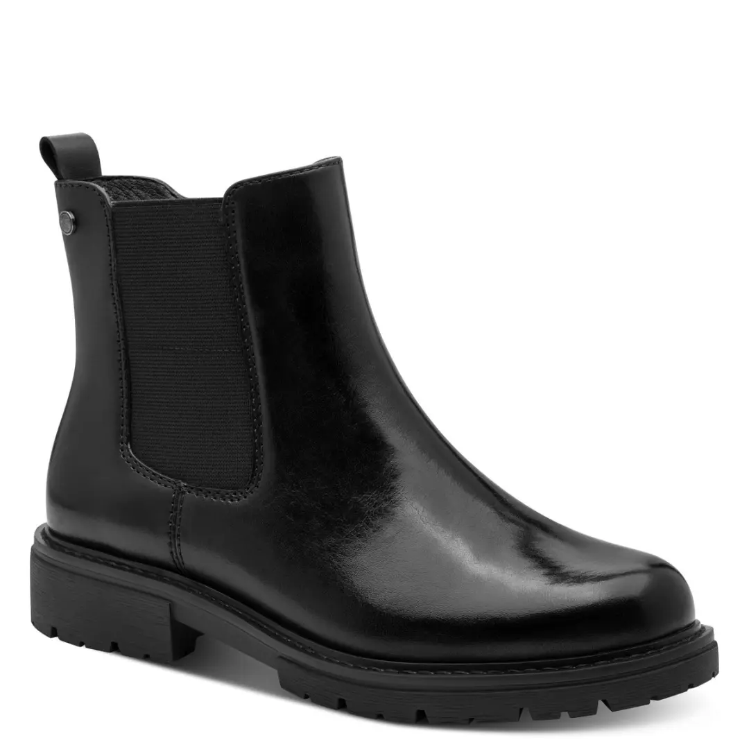 Jana Dames Chelseaboot 8-25700-45 001 H-breedte Maat: 41 EU