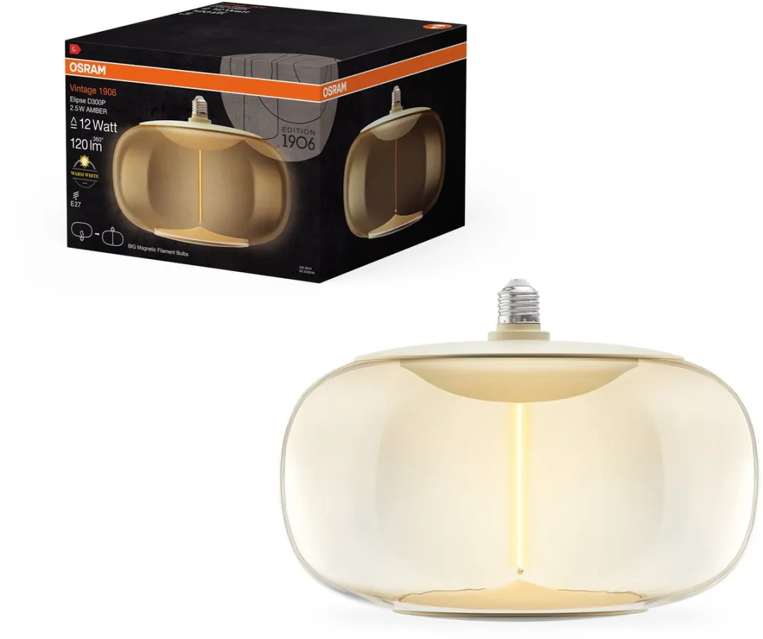 Osram Vintage 1906 BIG LED Lamp 4W E27 - Warm Wit