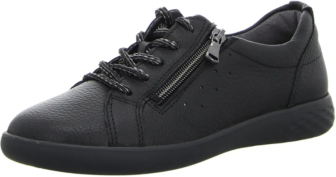 Waldläufer dames veterschoenen zwart maat 40.5