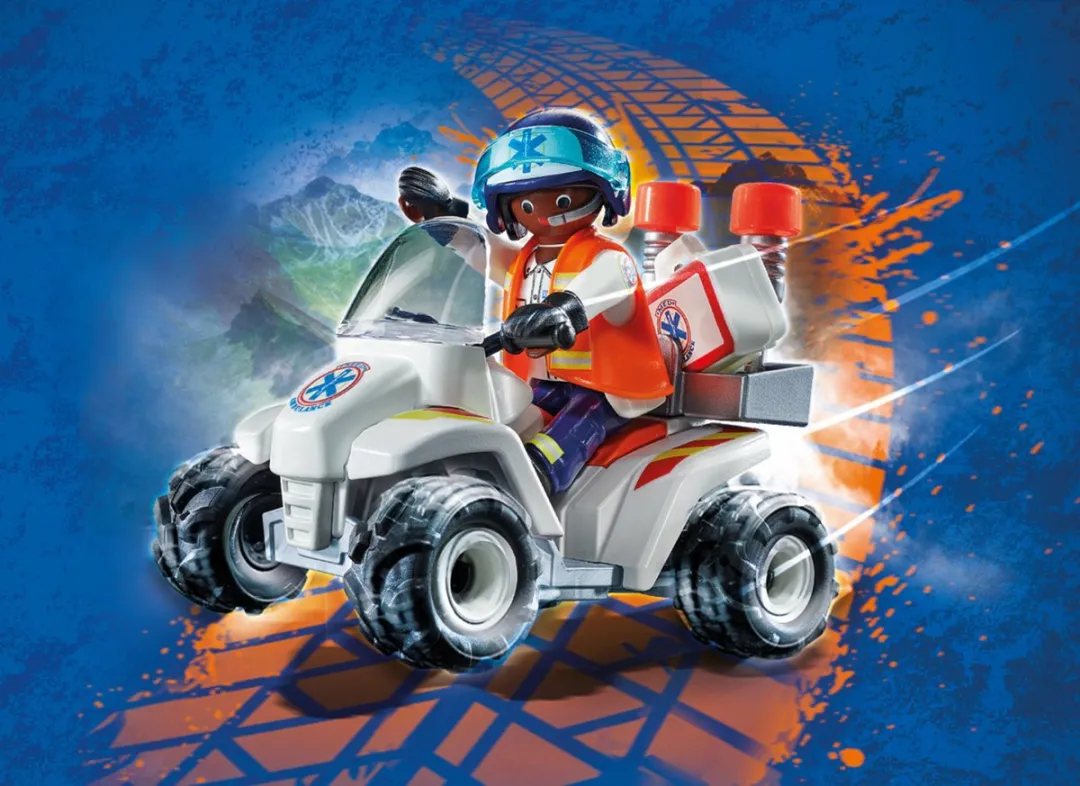 Playmobil City Life Reddingsdienst Speed Quad 71091