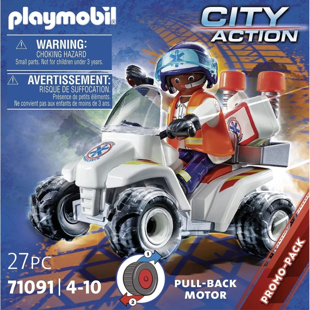 Playmobil City Life Reddingsdienst Speed Quad 71091
