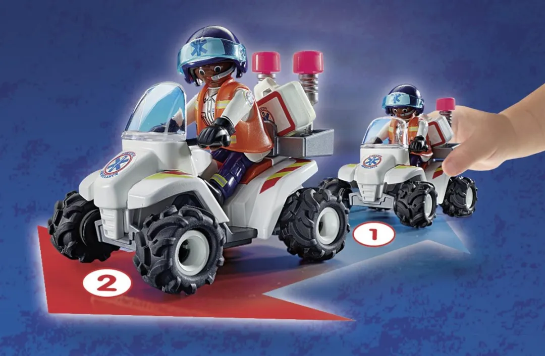 Playmobil City Life Reddingsdienst Speed Quad 71091