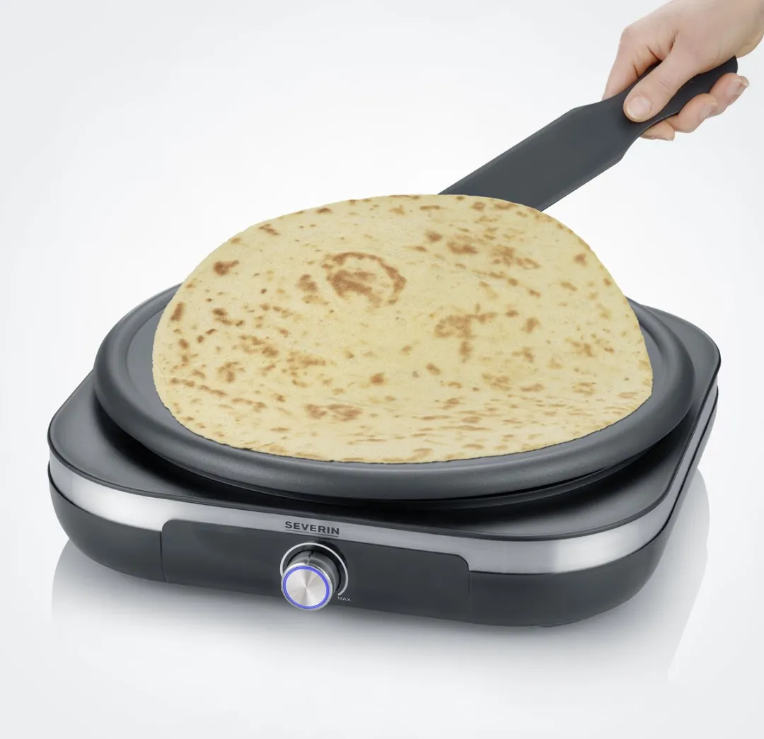 Severin CM 2199 Crêpe-maker - 1500W - Ø38cm - Zwart - afbeelding 6 van 6
