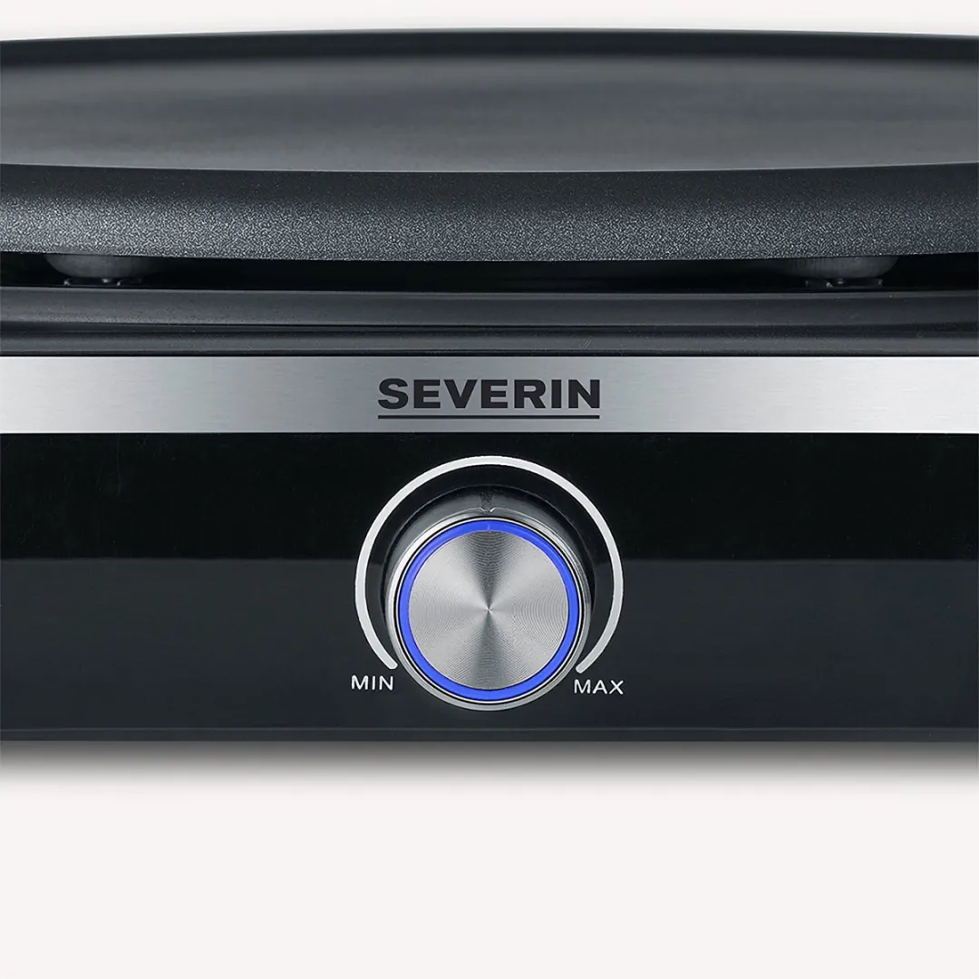 Severin CM 2199 Crêpe-maker - 1500W - Ø38cm - Zwart
