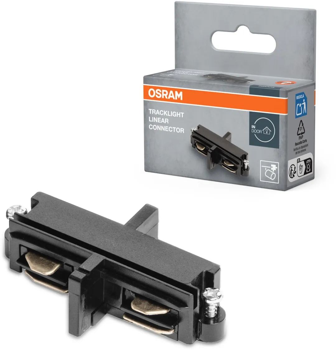 Osram Tracklight Linear Connector - Zwart