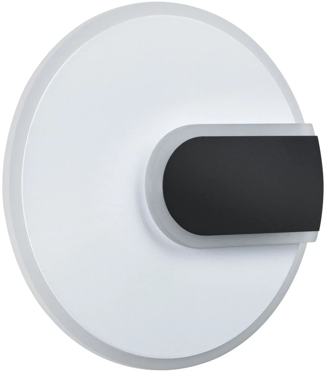 Paulmann LED-wandlamp 2Form 4000K 1210lm - Wit/Zwart