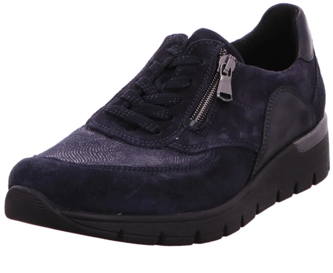 Waldläufer K-ramona Dames Veterschoenen - Blauw - 37.5 - afbeelding 2 van 6