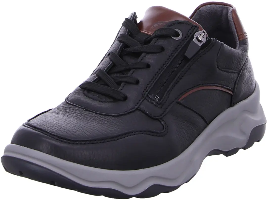 Waldläufer heren veterschoenen zwart maat 48