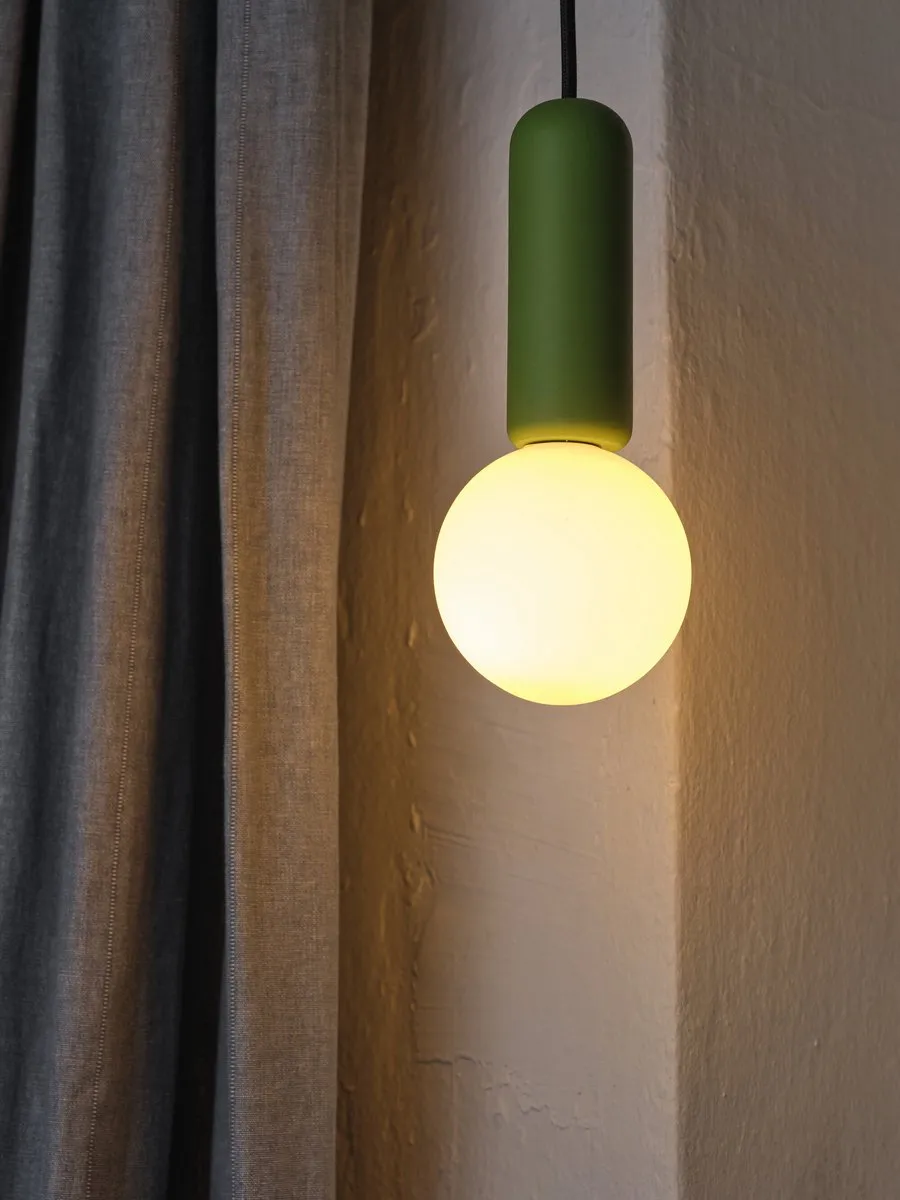 Osram Decor Beton Mic Hanglamp G9 100mm - Groen
