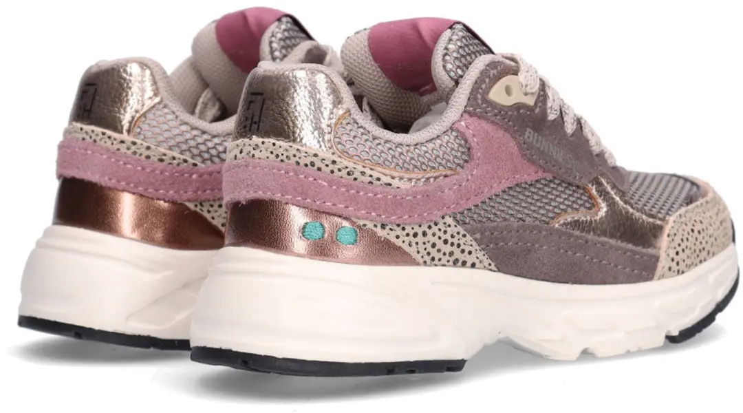BunniesJR Duuk Dash Meisjes Sneakers - Taupe - afbeelding 3 van 6