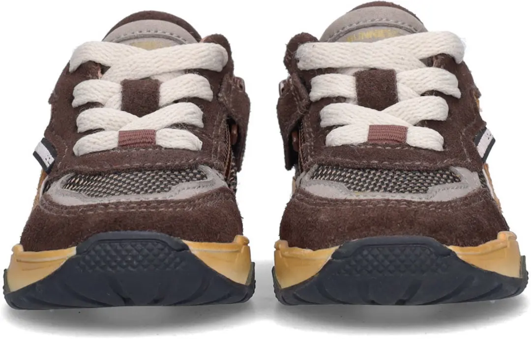 CHASE CHUNKY Jongens Sneakers Donkerbruin