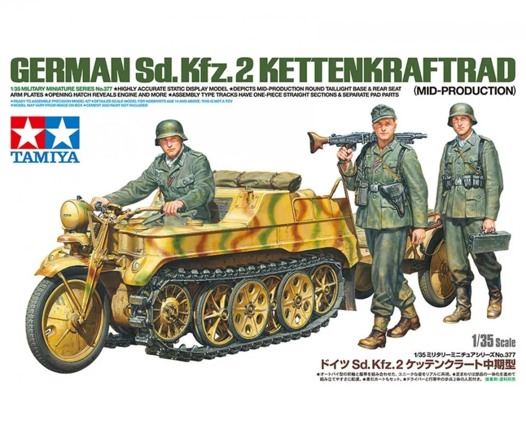 Tamiya Modelbouwpakket Sd.Kfz.2 Kettenkrad 1:35