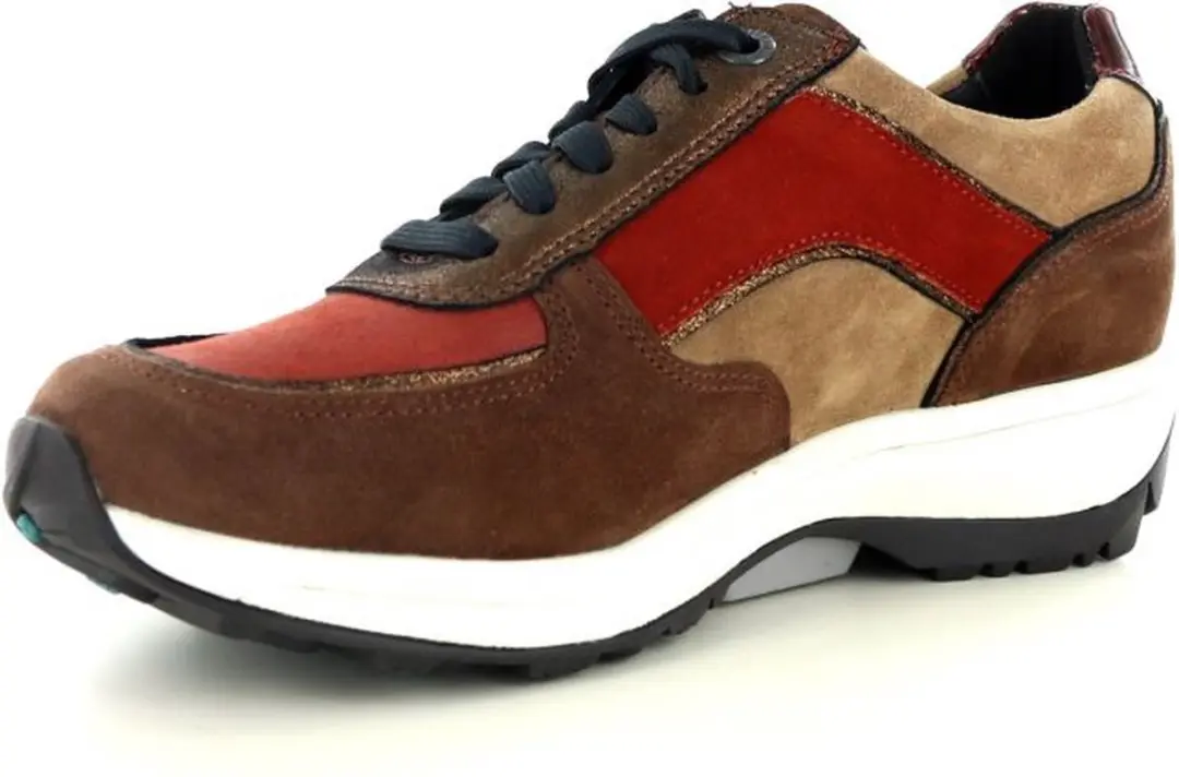 Xsensible Stretchwalker Lucca Sneakers - Bruin - afbeelding 2 van 6