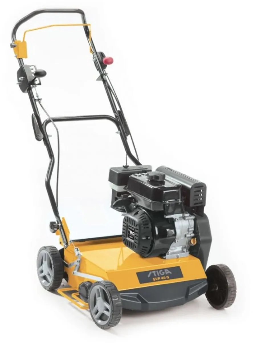 Stiga Verticuteermachine Svp 40 G Benzine 4000w 116 Cm Geel