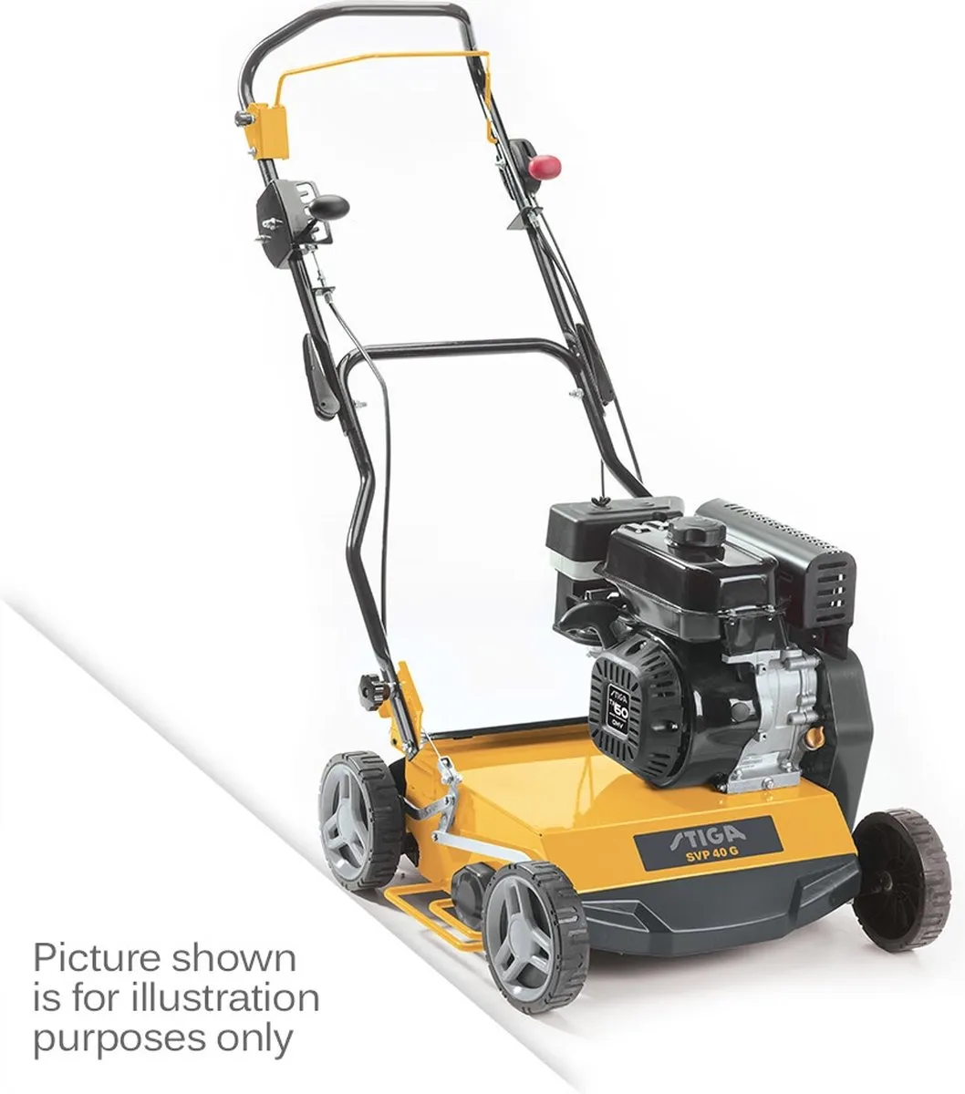 Stiga Verticuteermachine Svp 40 G Benzine 4000w 116 Cm Geel