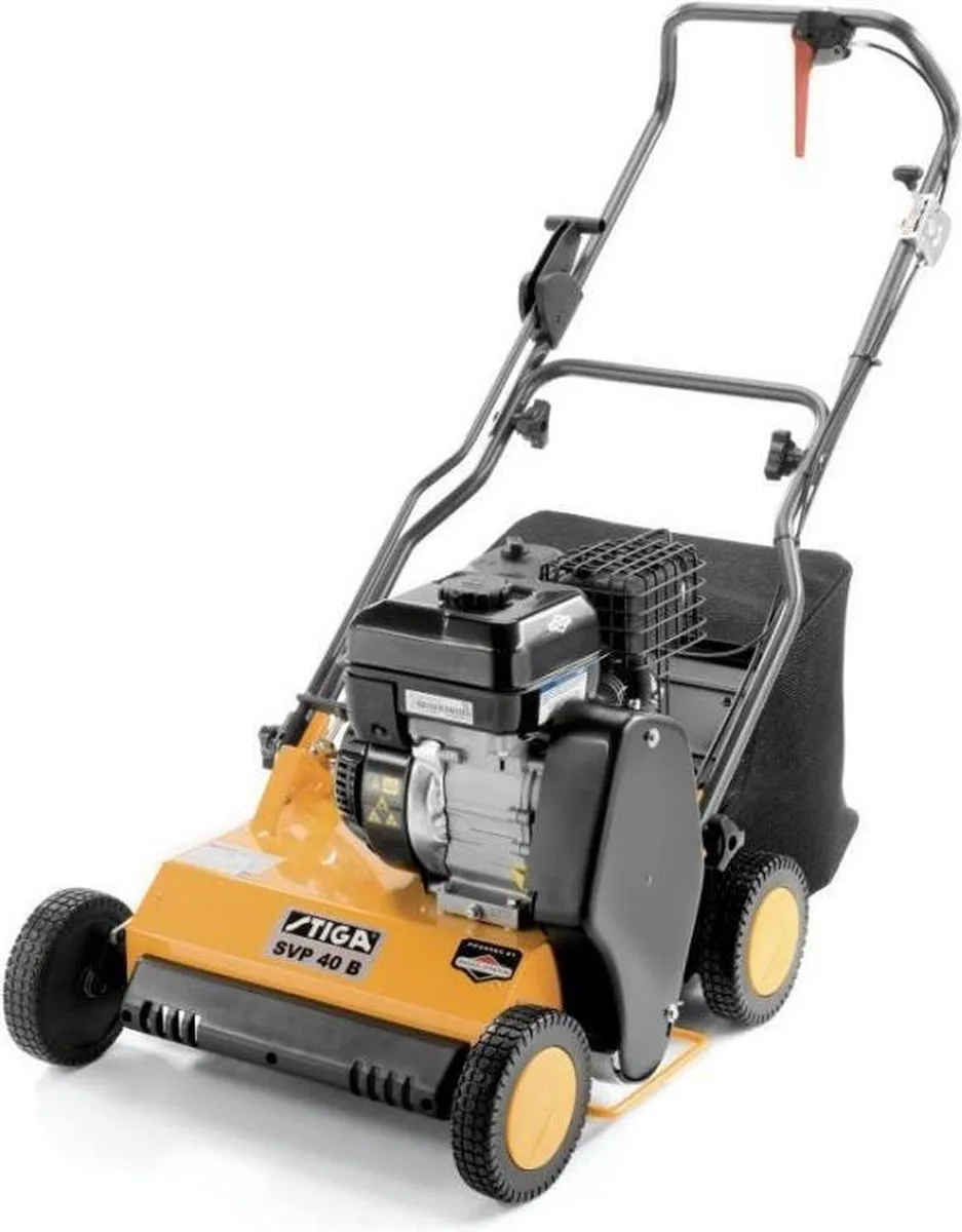 Stiga Verticuteermachine Svp 40 G Benzine 4000w 116 Cm Geel