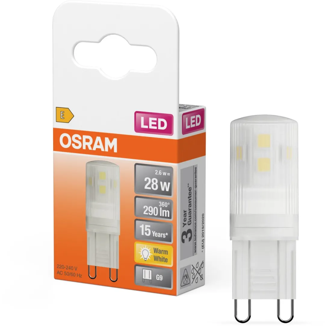 Osram Parathom G9 LED Lamp 2.6W - Warm Wit - Vervangt 28W
