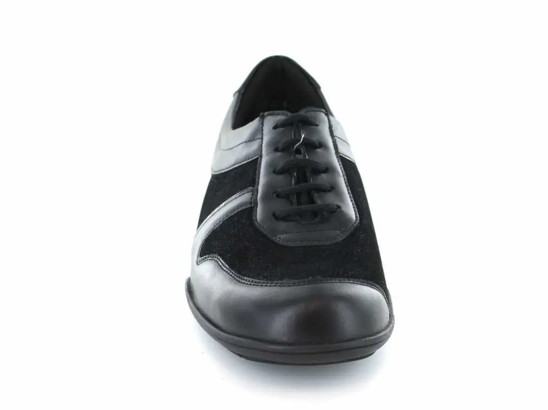 Waldläufer Dames Veterschoenen - Zwart - afbeelding 5 van 6