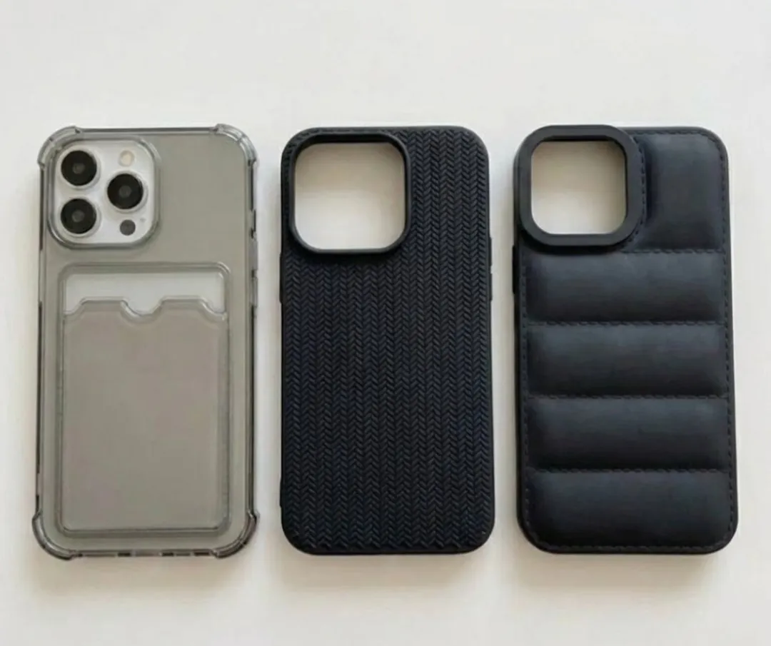 NUVEX iPhone 16 Pro Hoesje Set Grijs/Zwart