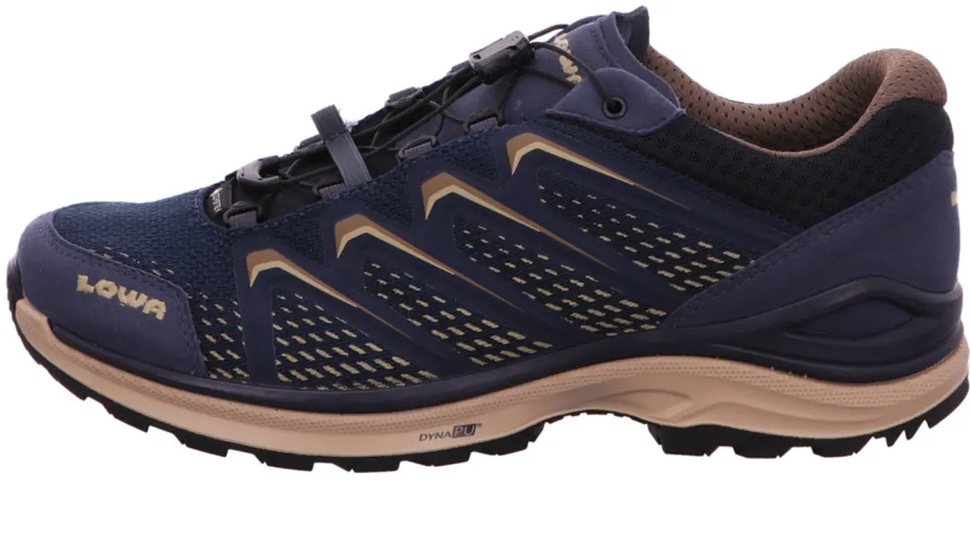 LOWA heren veterschoenen blauw maat 43