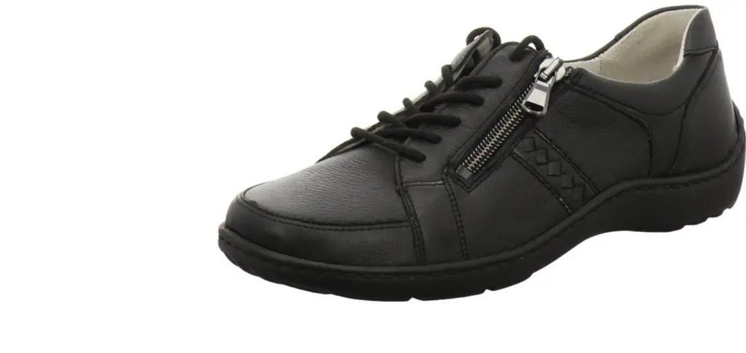 Waldläufer dames veterschoenen zwart maat 39
