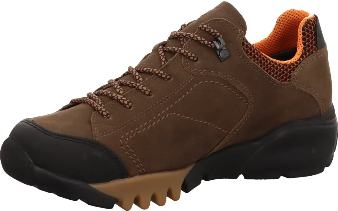 Waldläufer heren veterschoenen oranje maat 41