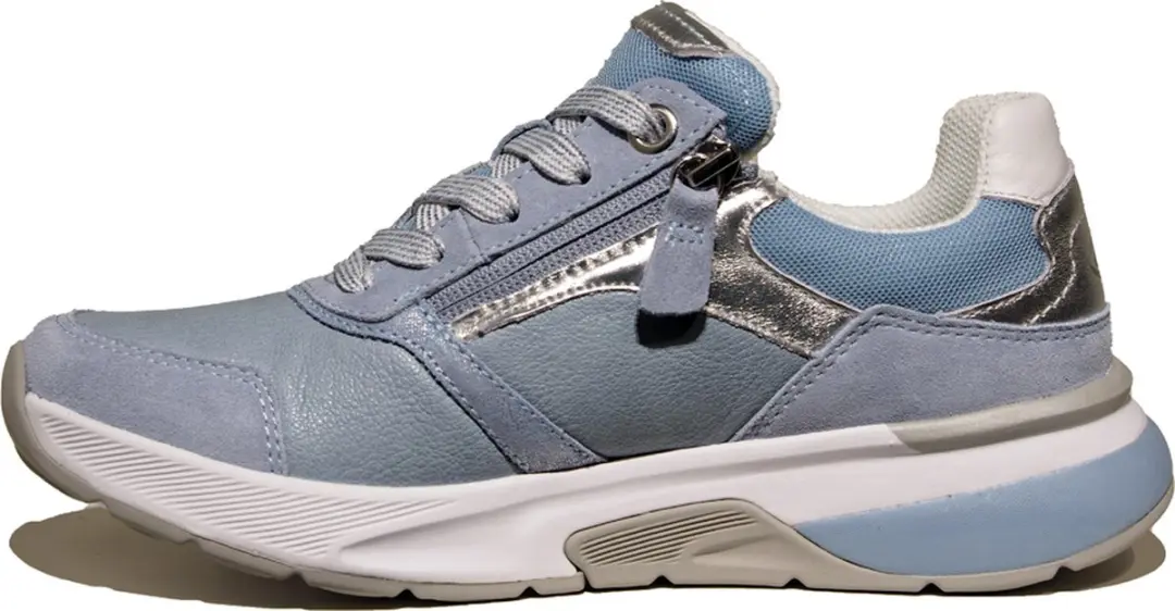 Gabor Rollingsoft Dames Sneakers - Blauw - afbeelding 2 van 6