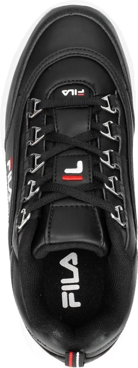 Fila Strada Low Dames Sneakers - Zwart/Wit - 38 - afbeelding 5 van 6
