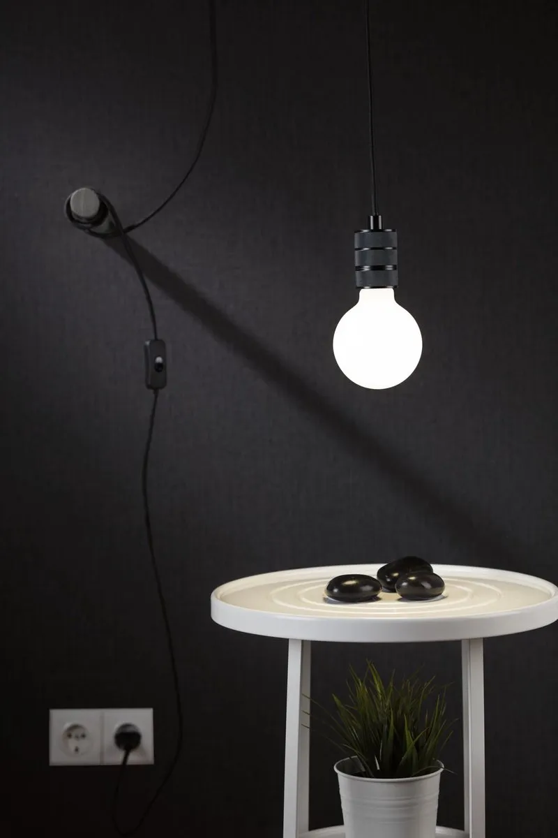 Paulmann Neordic Hanglamp Tilla E27 20W - Zwart