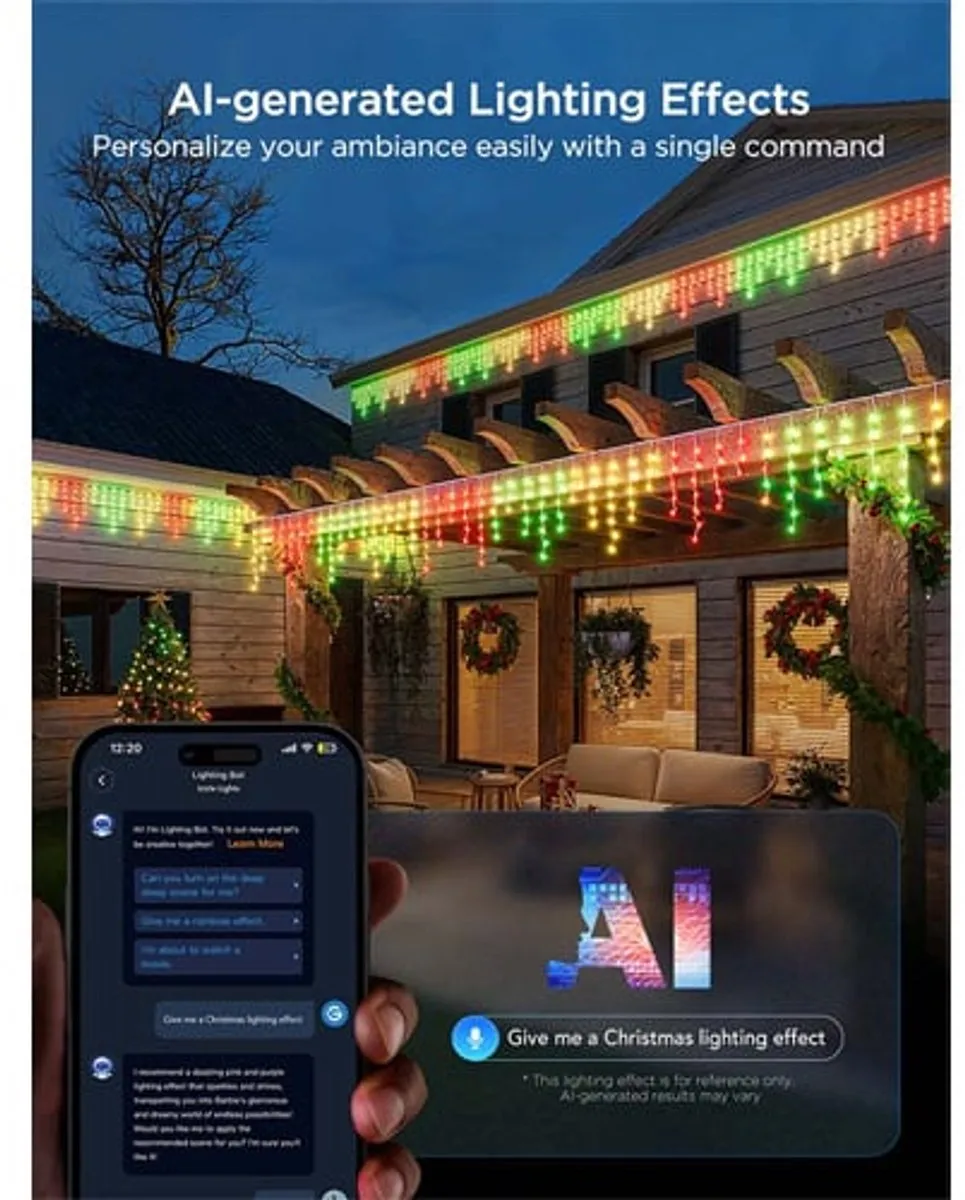 Govee Icicle Lights 10m - 400 LED Multicolor